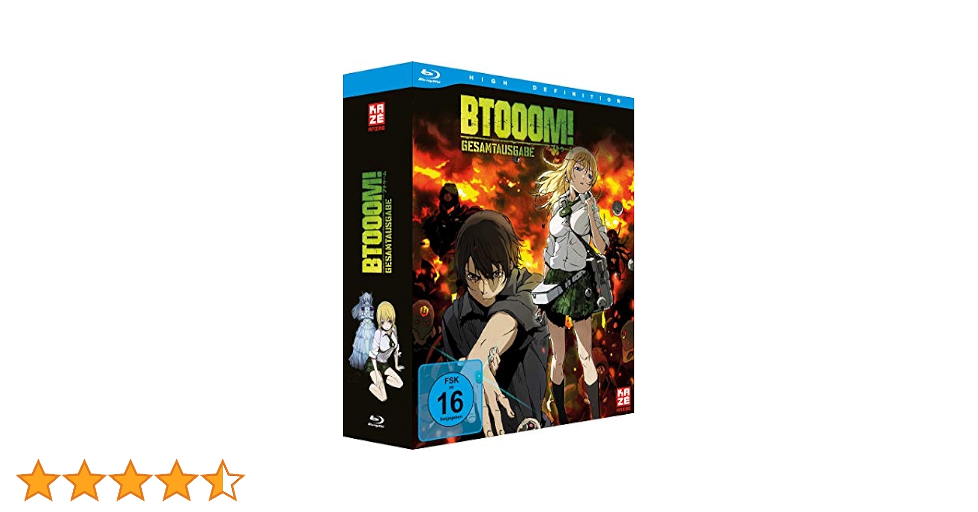 「BTOOOM!」Blu-ray Disc BOX Amazon.com: Btooom! [Blu-ray] : Movies & TV
